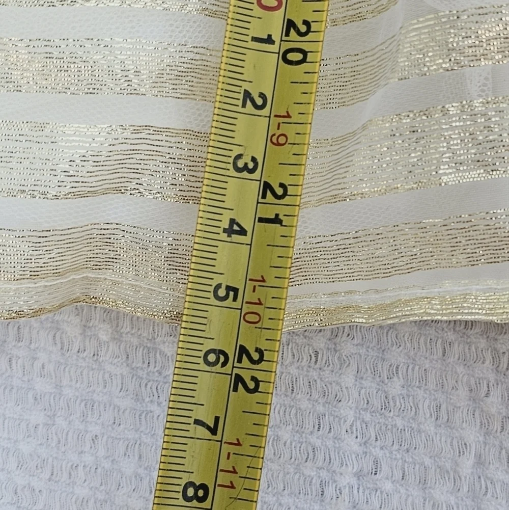 The Children's Place Gold and cream colored sleeveless dress girls size 5